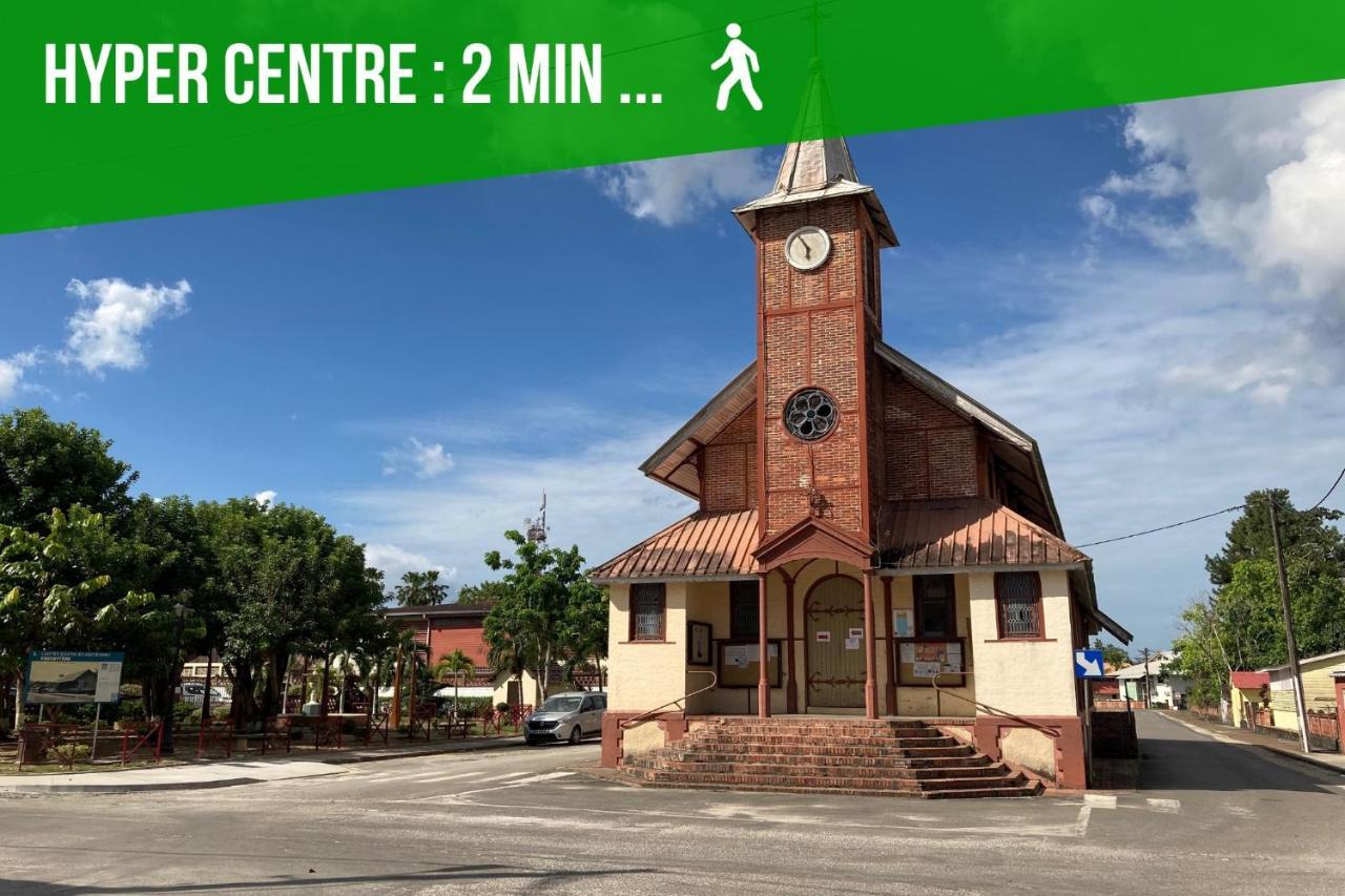 Le Carbet Du Centre-Ville - Clim-Centre-Ville-Wifi-Parking-Netflix Saint-Laurent du Maroni Exterior photo